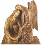 Jesus & Angel Bronze Statues